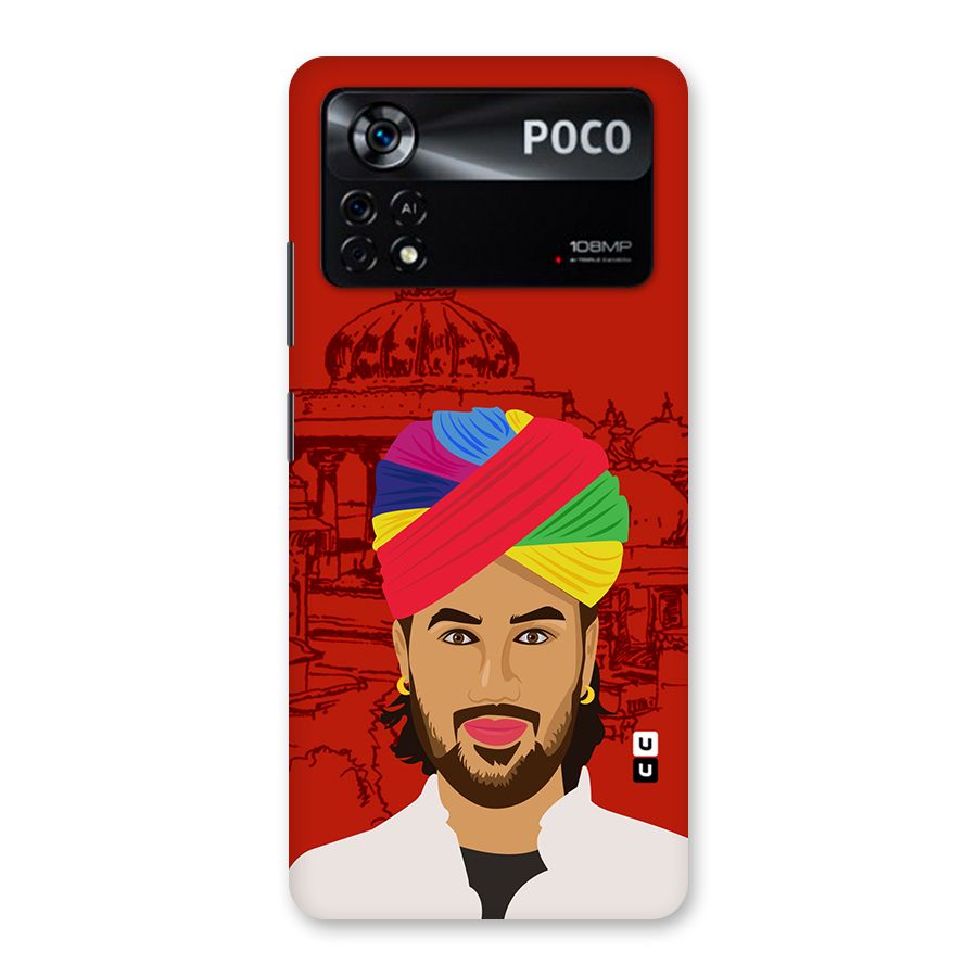 The Rajasthani Chokro Back Case for Poco X4 Pro 5G
