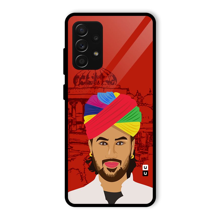 The Rajasthani Chokro Glass Back Case for Galaxy A53 5G