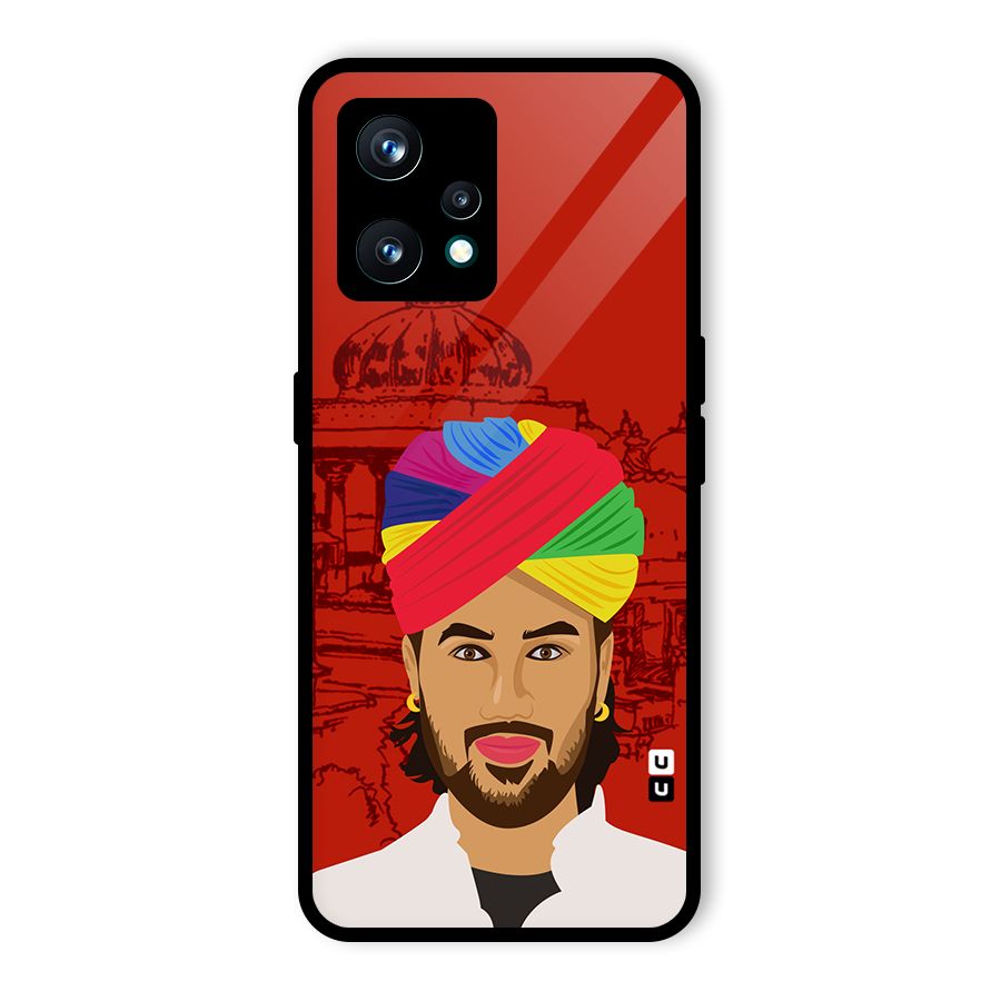 The Rajasthani Chokro Glass Back Case for Realme 9 Pro Plus 5G