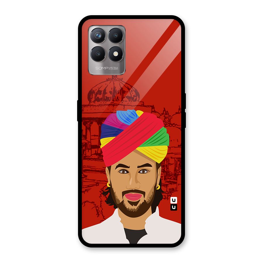 The Rajasthani Chokro Glass Back Case for Realme Narzo 50