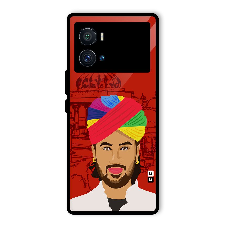 The Rajasthani Chokro Glass Back Case for Vivo iQOO 9 Pro