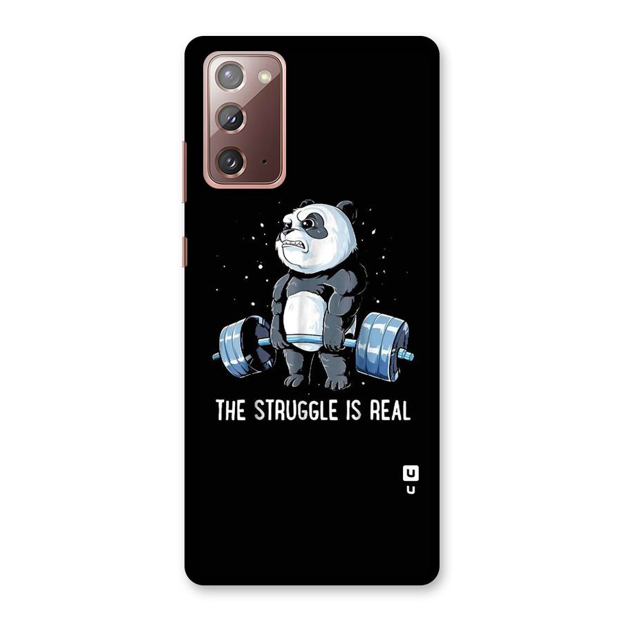 The Struggle is Real Back Case for Galaxy Note 20