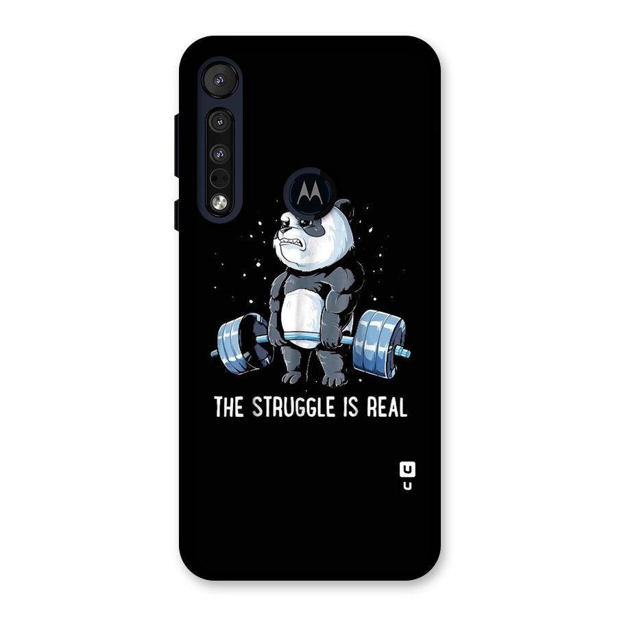 The Struggle is Real Back Case for Motorola One Macro