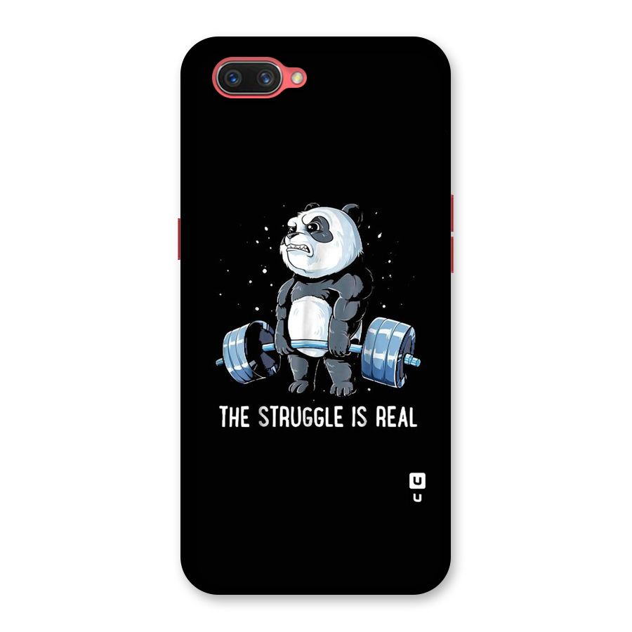 The Struggle is Real Back Case for Oppo A3s