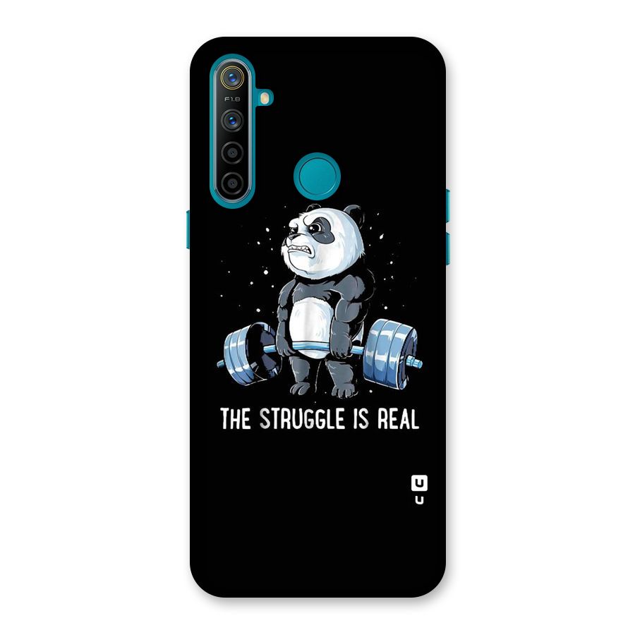 The Struggle is Real Back Case for Realme 5i