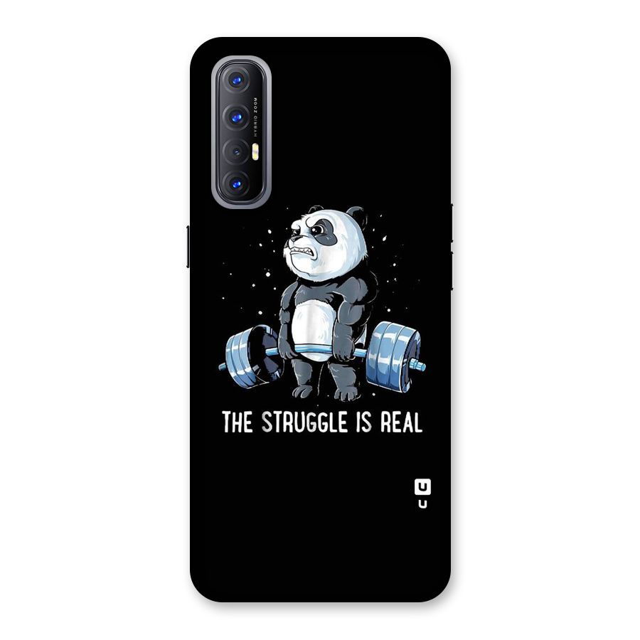 The Struggle is Real Back Case for Reno3 Pro