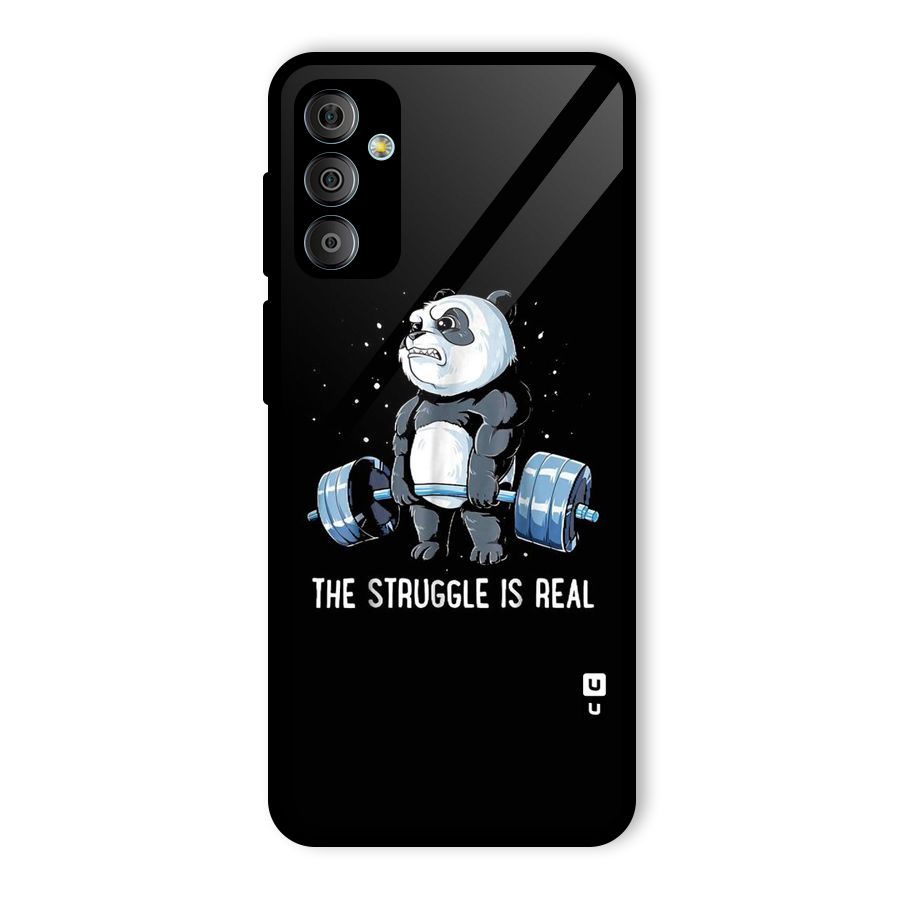 The Struggle is Real Glass Back Case for Galaxy F23