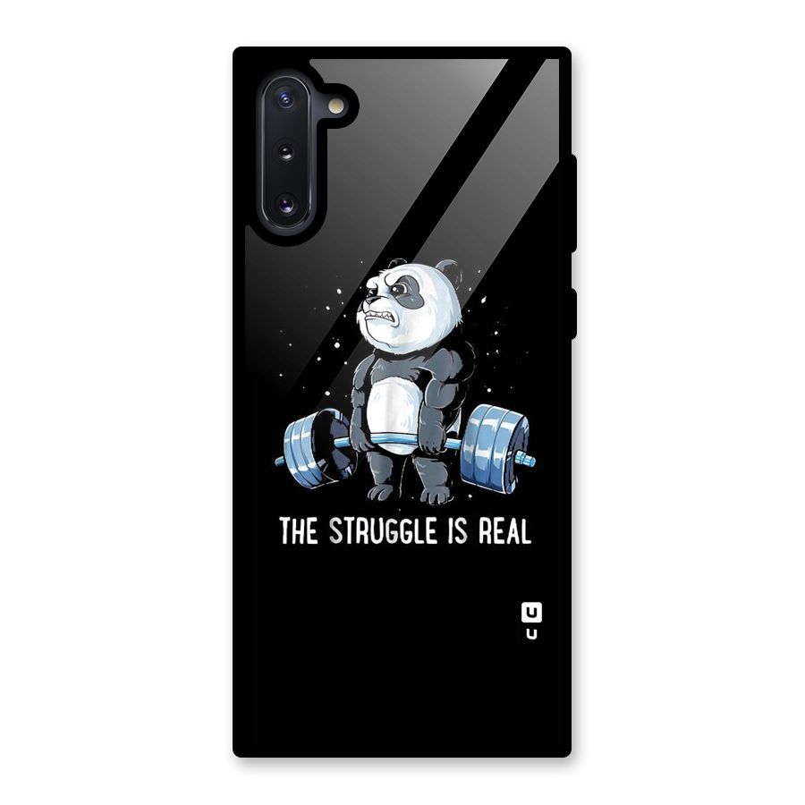The Struggle is Real Glass Back Case for Galaxy Note 10