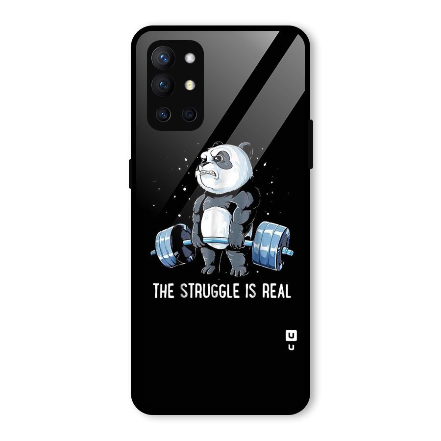 The Struggle is Real Glass Back Case for OnePlus 9R