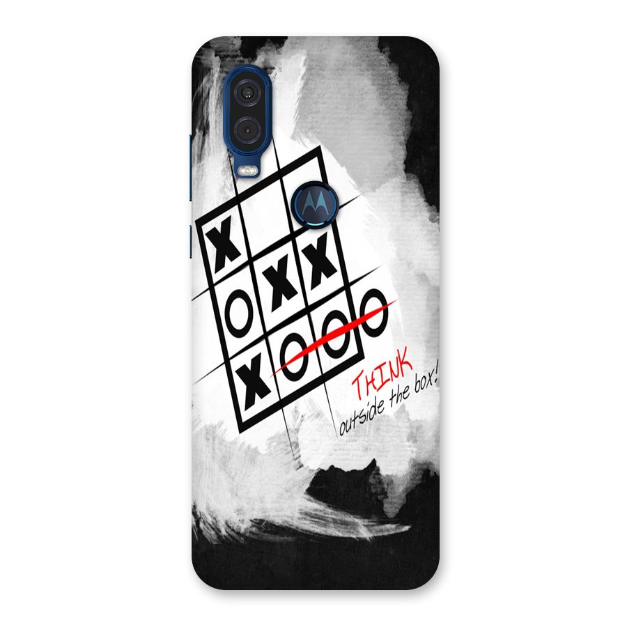 Think Box Back Case for Motorola One Vision