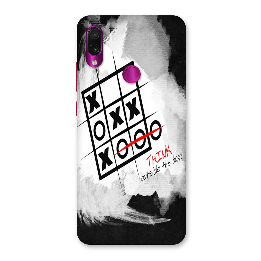 Think Box Back Case for Redmi Note 7 Pro