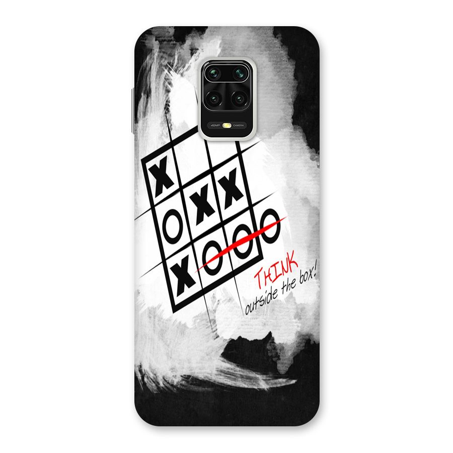 Think Box Back Case for Redmi Note 9 Pro
