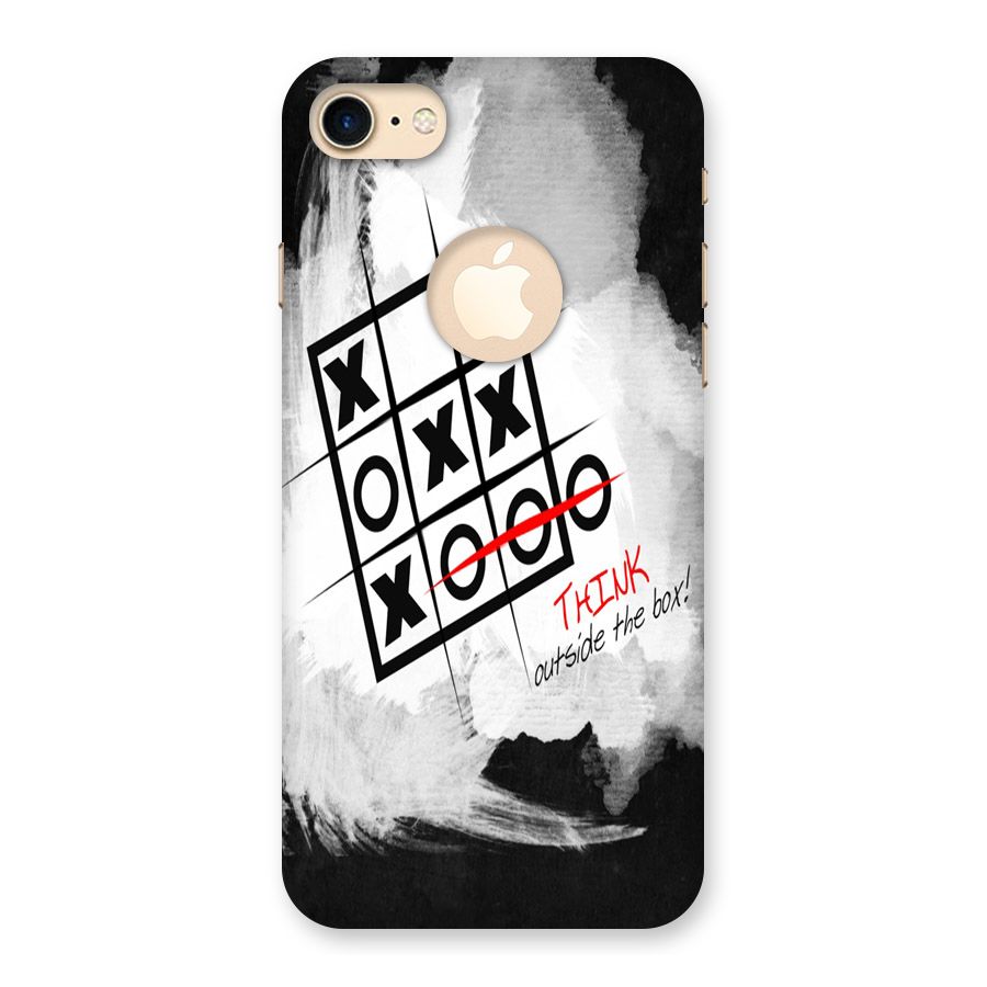 Think Box Back Case for iPhone 8 Logo Cut
