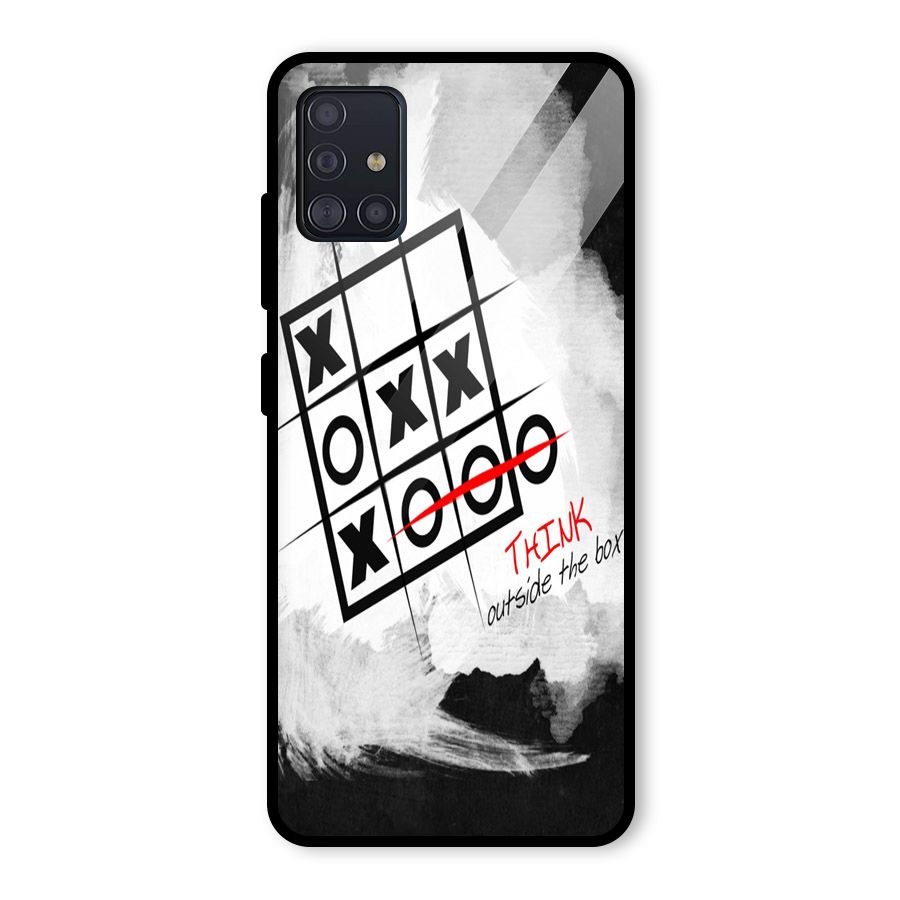 Think Box Glass Back Case for Galaxy A51