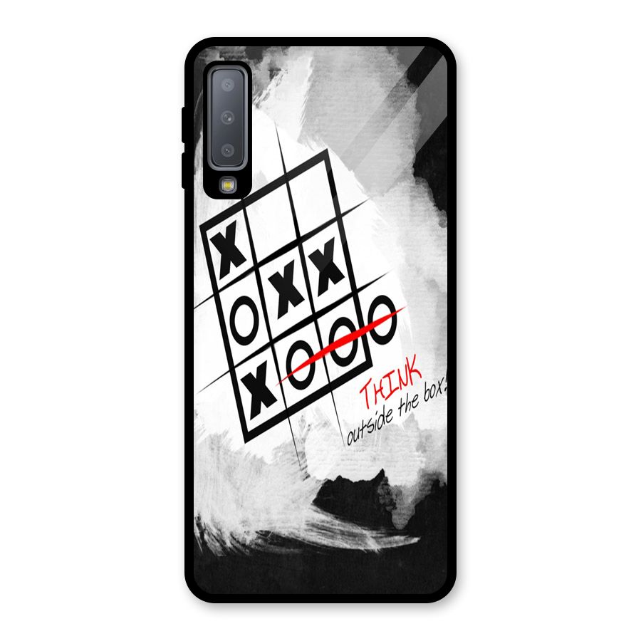 Think Box Glass Back Case for Galaxy A7 (2018)