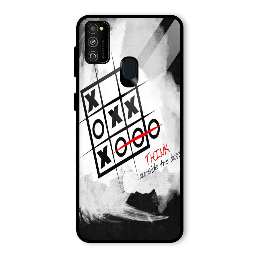 Think Box Glass Back Case for Galaxy M30s
