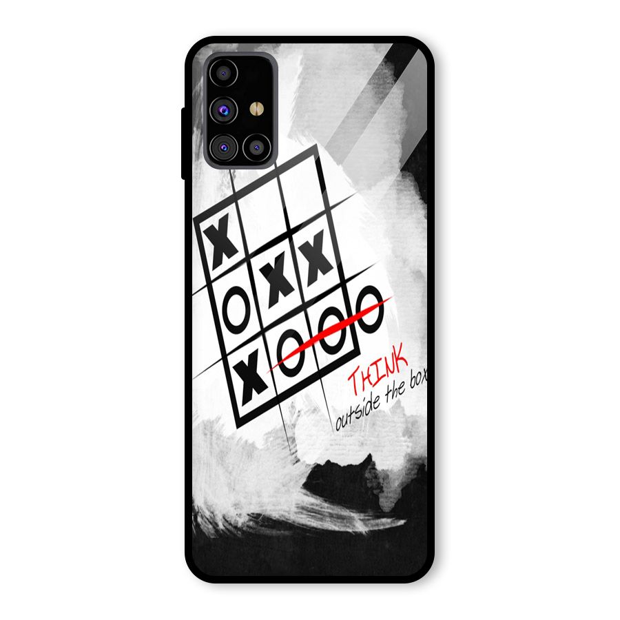 Think Box Glass Back Case for Galaxy M31s