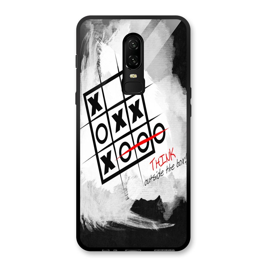Think Box Glass Back Case for OnePlus 6