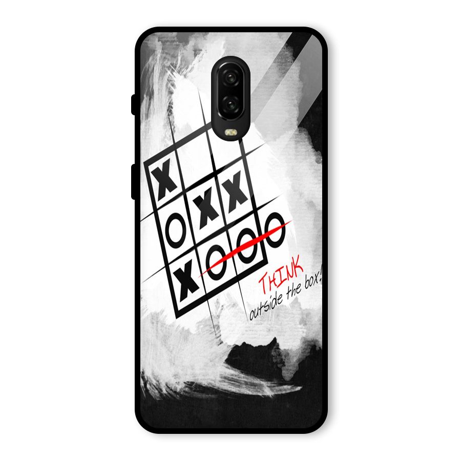 Think Box Glass Back Case for OnePlus 6T
