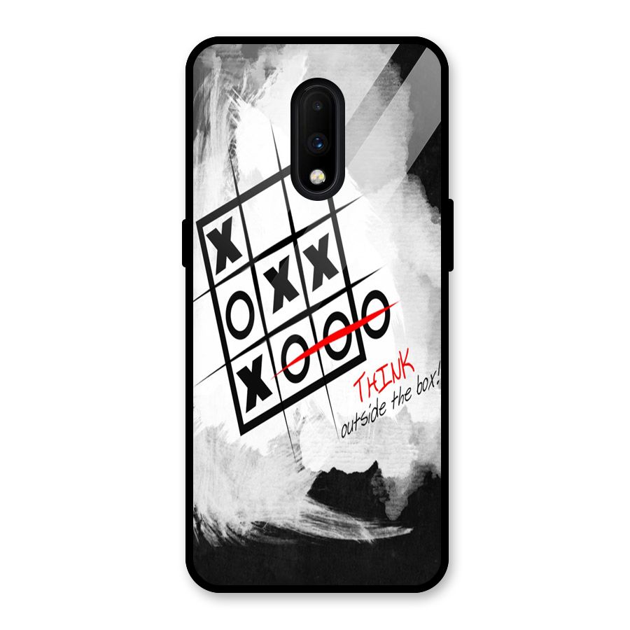 Think Box Glass Back Case for OnePlus 7