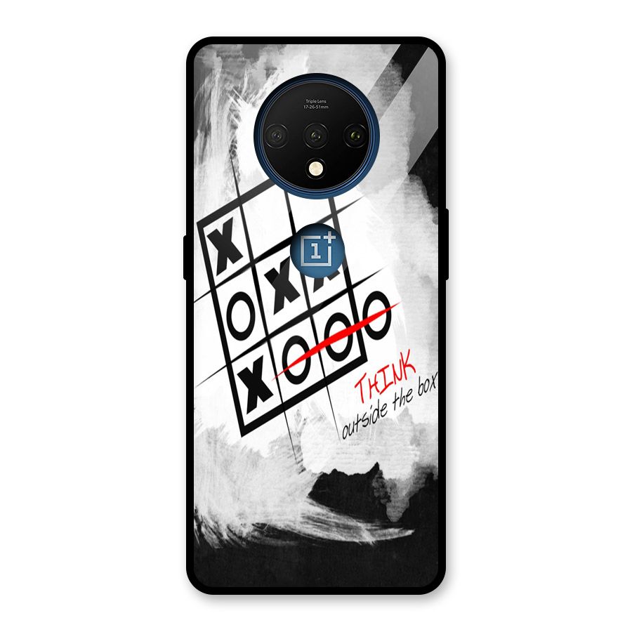 Think Box Glass Back Case for OnePlus 7T