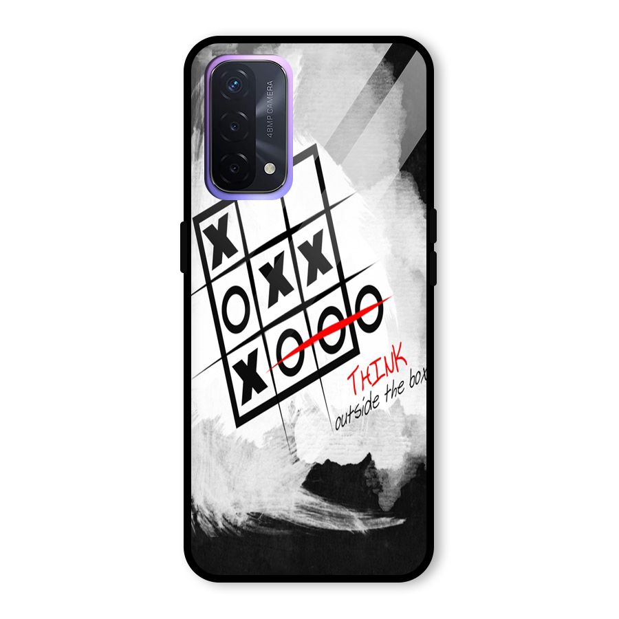 Think Box Glass Back Case for Oppo A74 5G