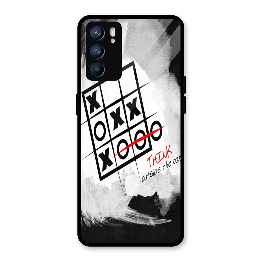 Think Box Glass Back Case for Oppo Reno6 5G