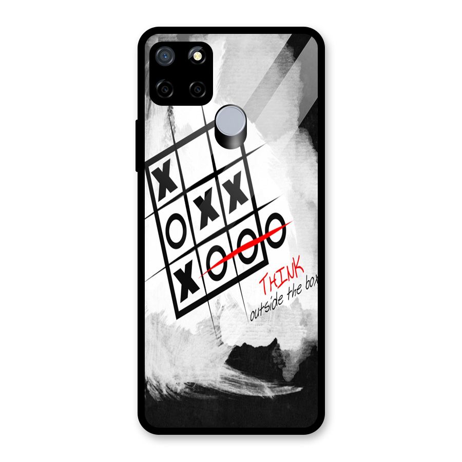Think Box Glass Back Case for Realme Narzo 30A