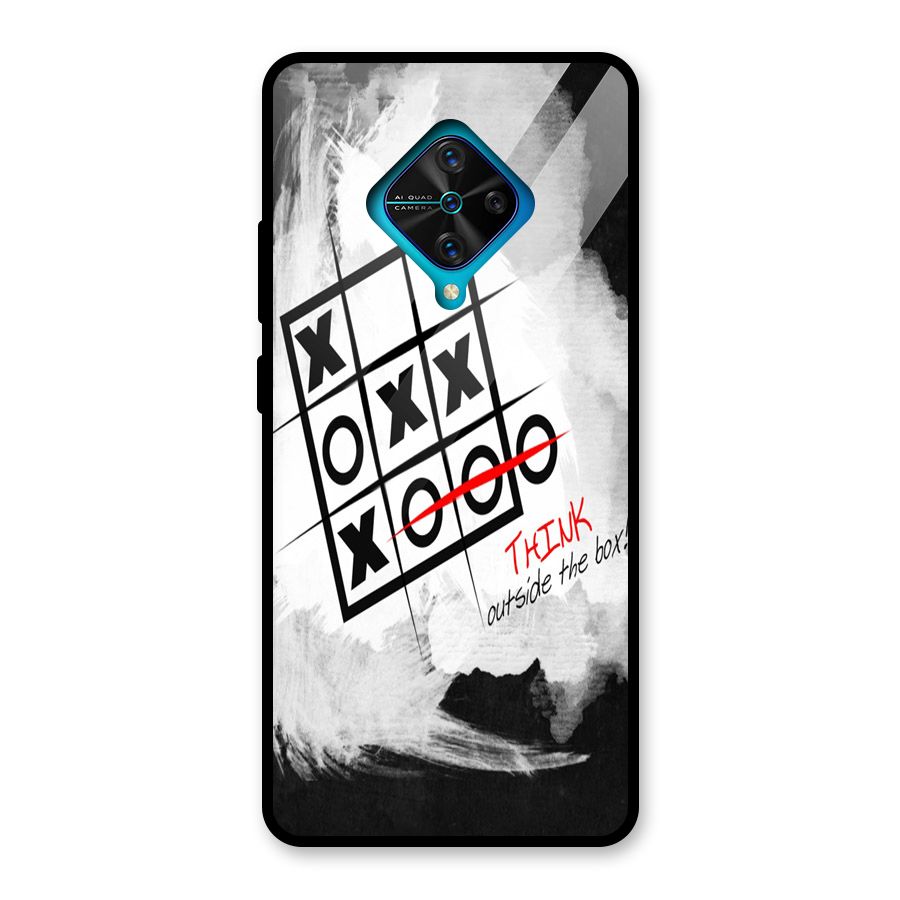 Think Box Glass Back Case for Vivo S1 Pro