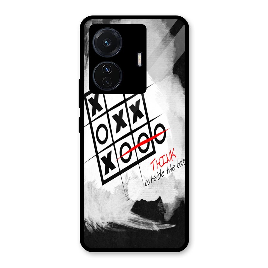 Think Box Glass Back Case for Vivo T1 Pro