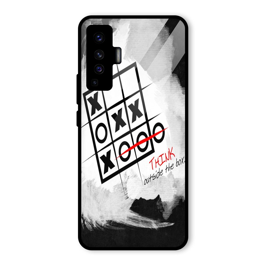 Think Box Glass Back Case for Vivo X50