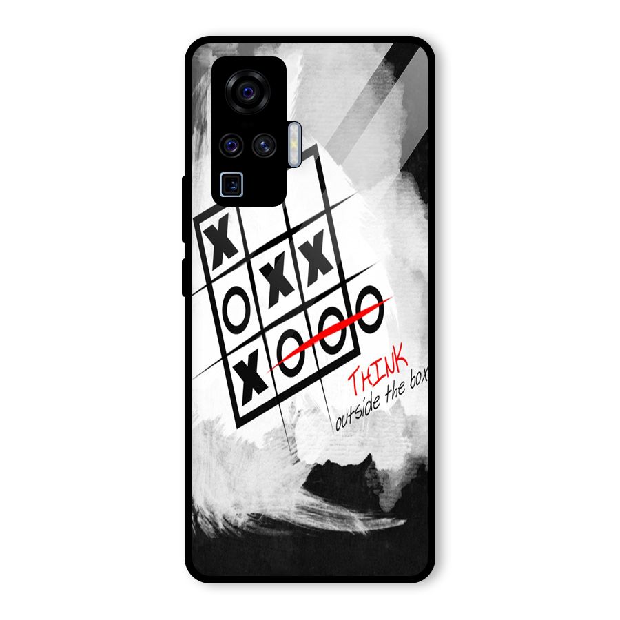 Think Box Glass Back Case for Vivo X50 Pro