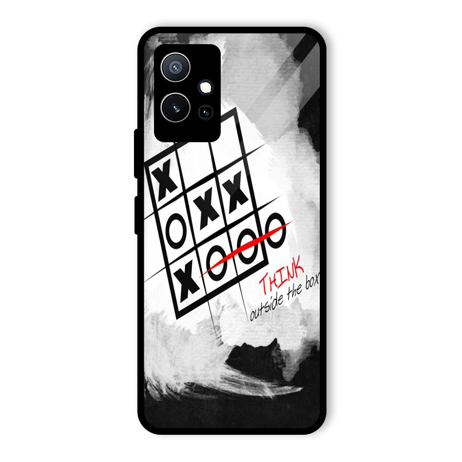 Think Box Glass Back Case for Vivo Y75 5G