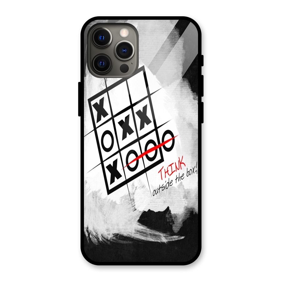 Think Box Glass Back Case for iPhone 12 Pro Max