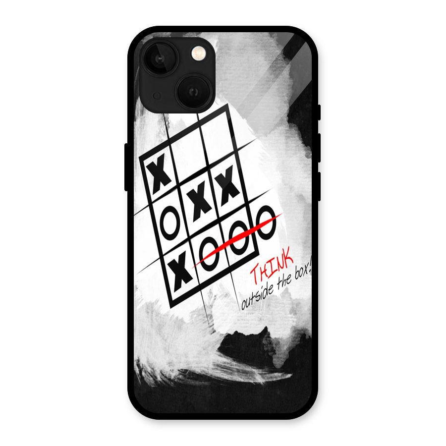 Think Box Glass Back Case for iPhone 13