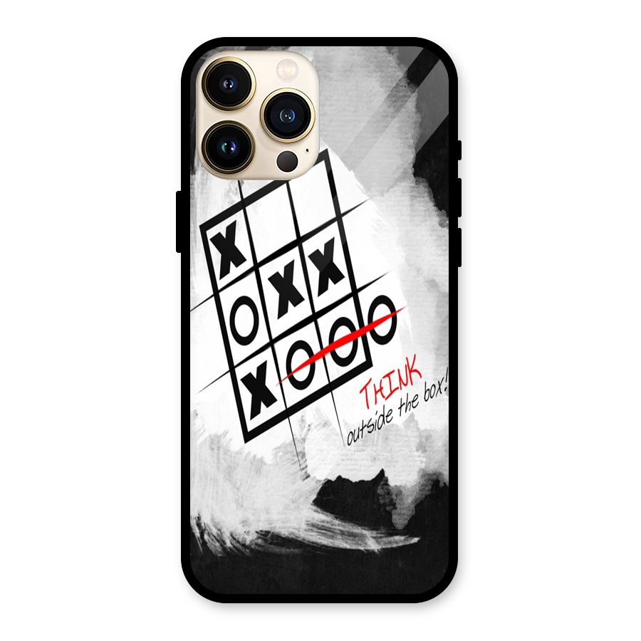 Think Box Glass Back Case for iPhone 13 Pro Max
