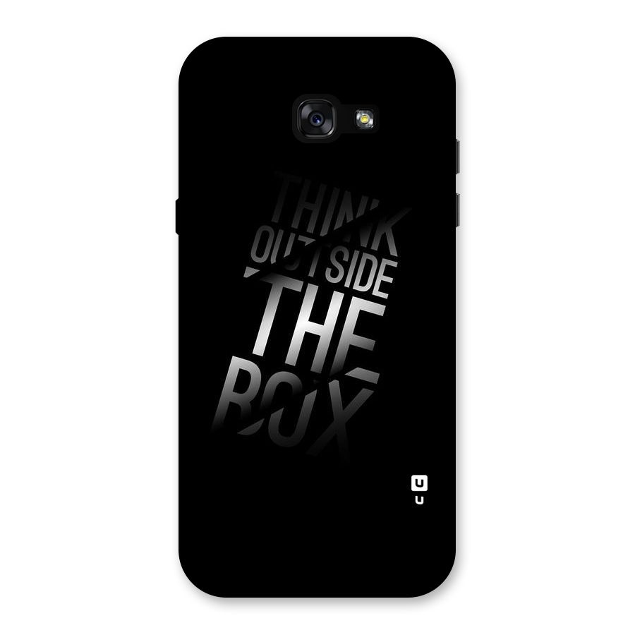 Think Outside The Box Back Case for Galaxy A7 (2017)