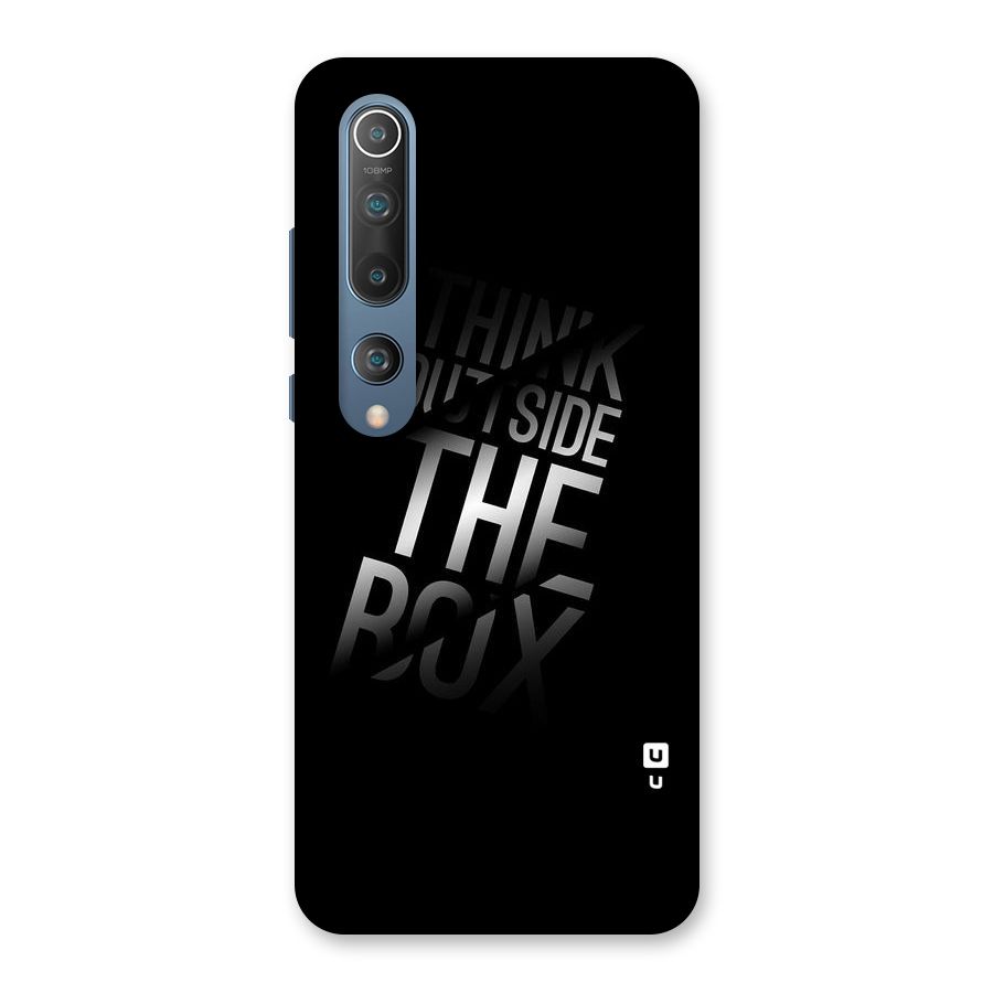 Think Outside The Box Back Case for Mi 10