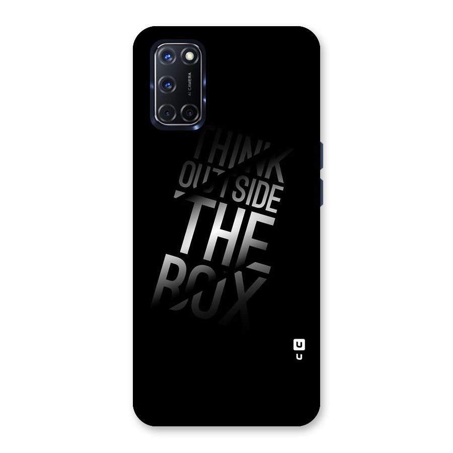 Think Outside The Box Back Case for Oppo A52