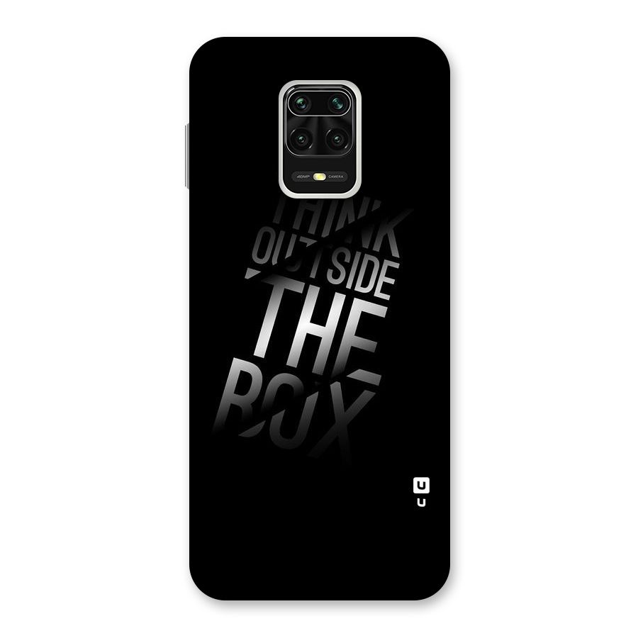 Think Outside The Box Back Case for Poco M2 Pro