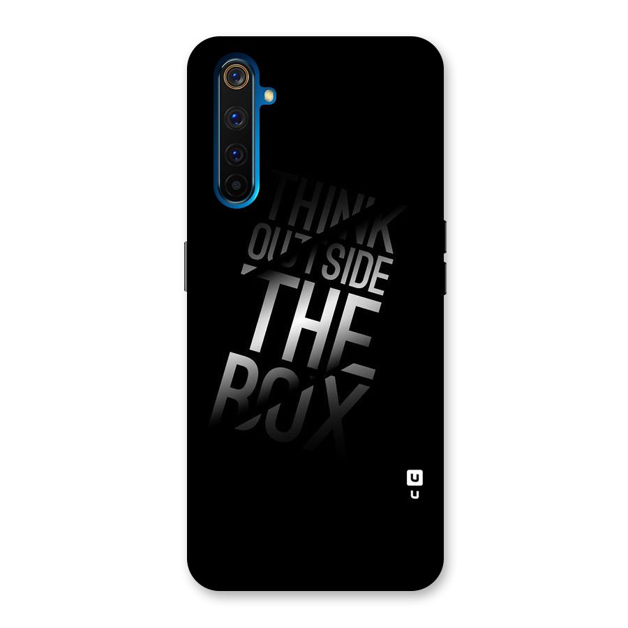 Think Outside The Box Back Case for Realme 6 Pro