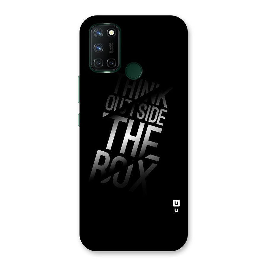 Think Outside The Box Back Case for Realme 7i