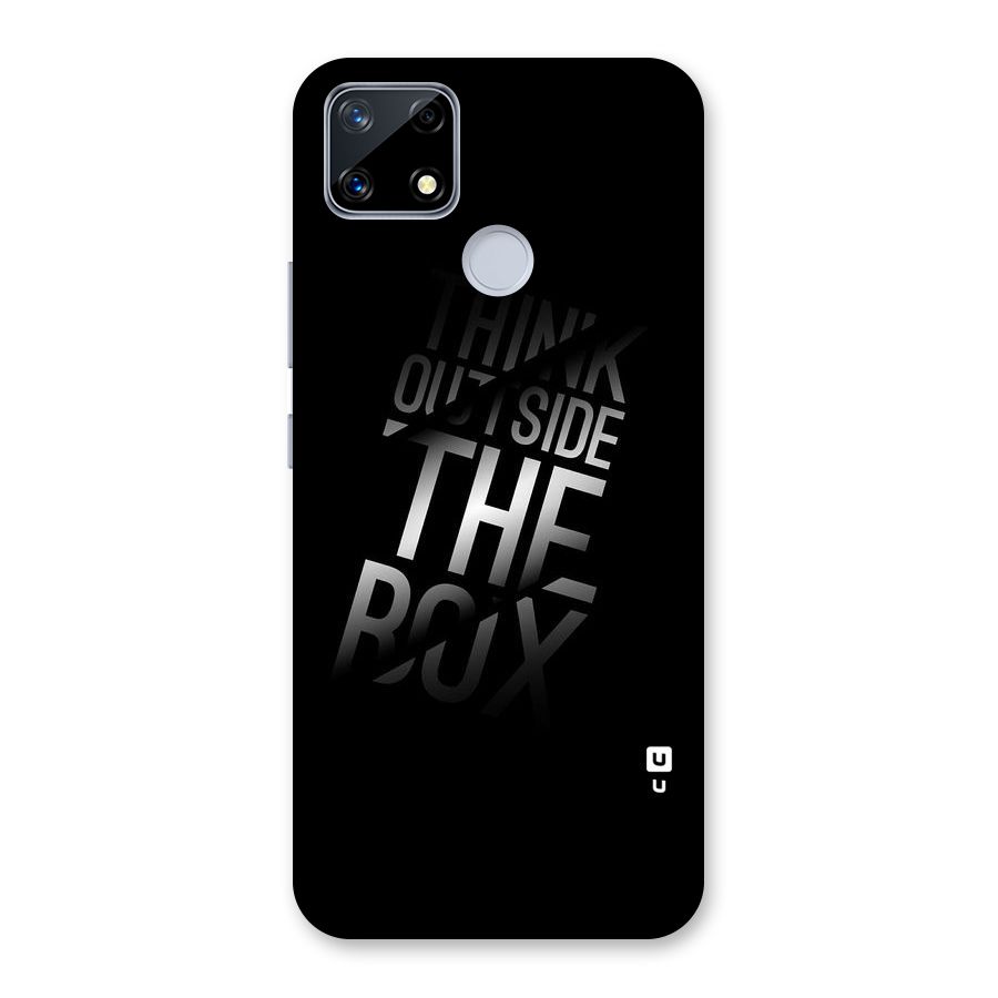 Think Outside The Box Back Case for Realme Narzo 20