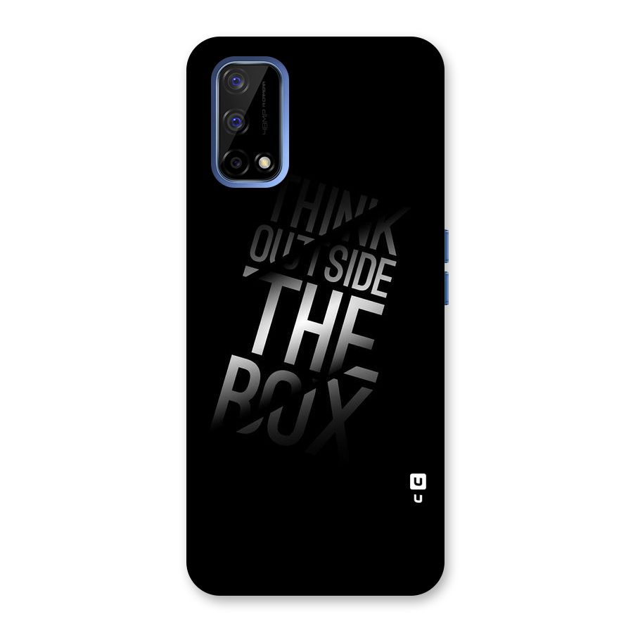 Think Outside The Box Back Case for Realme Narzo 30 Pro
