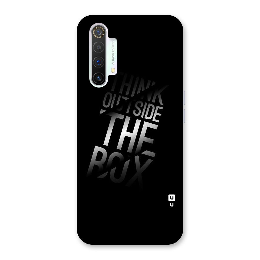 Think Outside The Box Back Case for Realme X3 SuperZoom