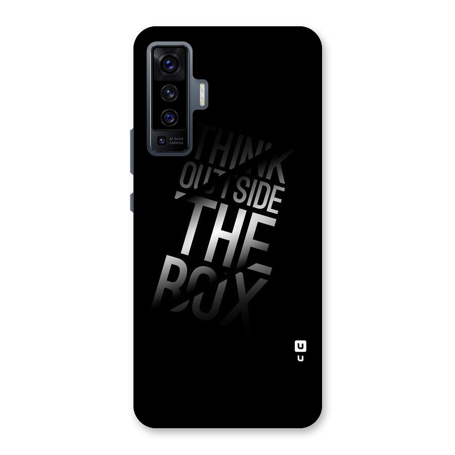 Think Outside The Box Back Case for Vivo X50