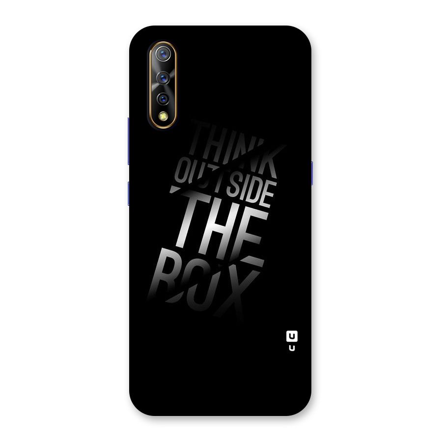 Think Outside The Box Back Case for Vivo Z1x