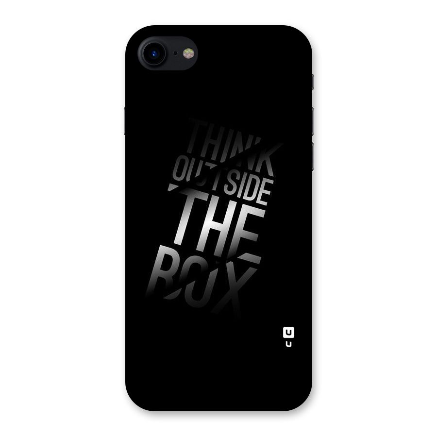 Think Outside The Box Back Case for iPhone SE 2020