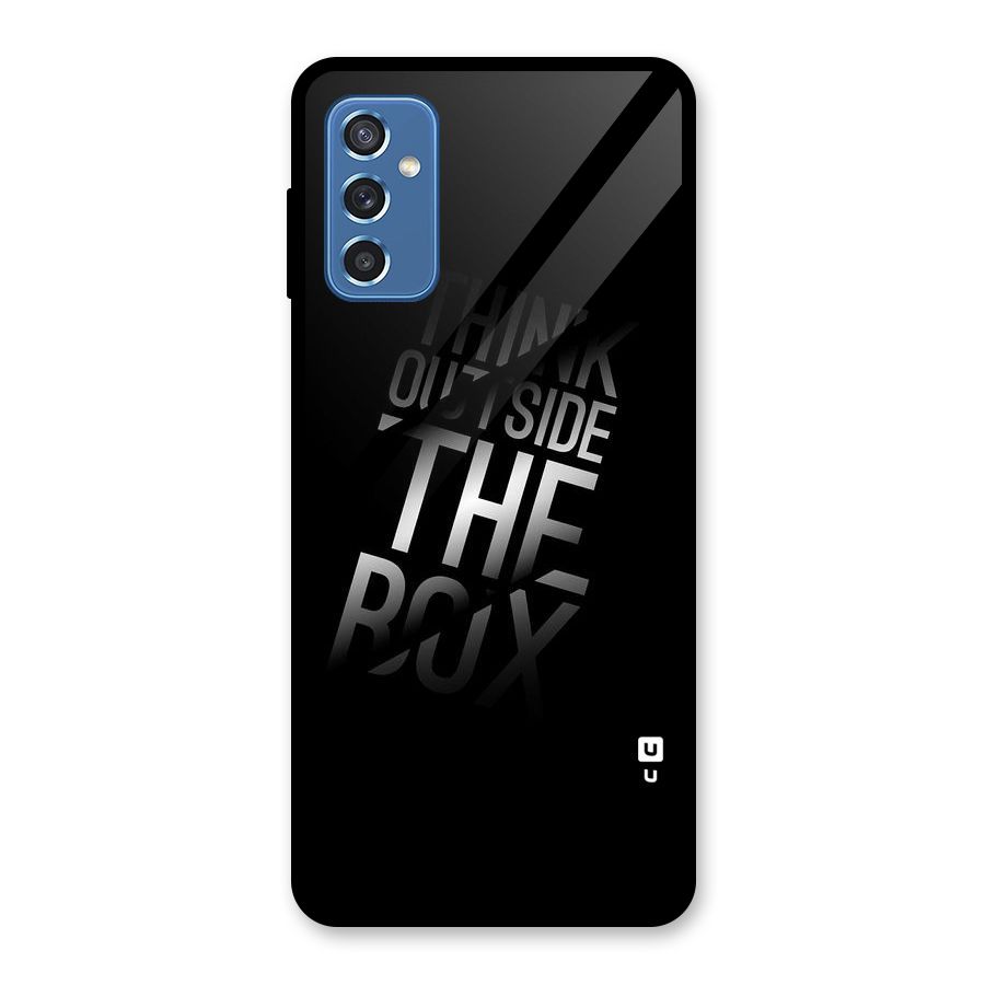 Think Outside The Box Glass Back Case for Galaxy M52 5G