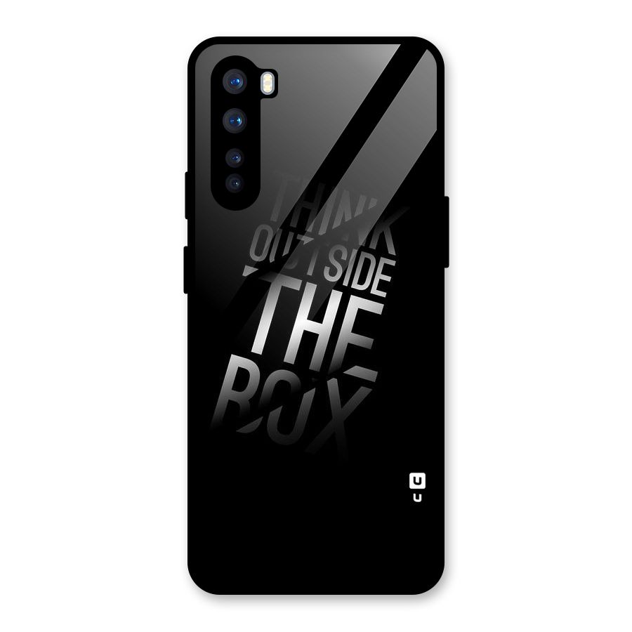 Think Outside The Box Glass Back Case for OnePlus Nord